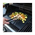 AcserGery Grillmatte. BBQ Grillmatten Wiederverwendbare Antihaftbeschichtung für bis zu 260°C Holzkohle Gasgrill Elektrogrill un