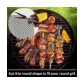 AcserGery Grillmatte 6er Set Antihaft-Grillmatte Beschichtete Wiederverwendbare BBQ Grillmatte Backzubehör zum Grillen Gasgrill,