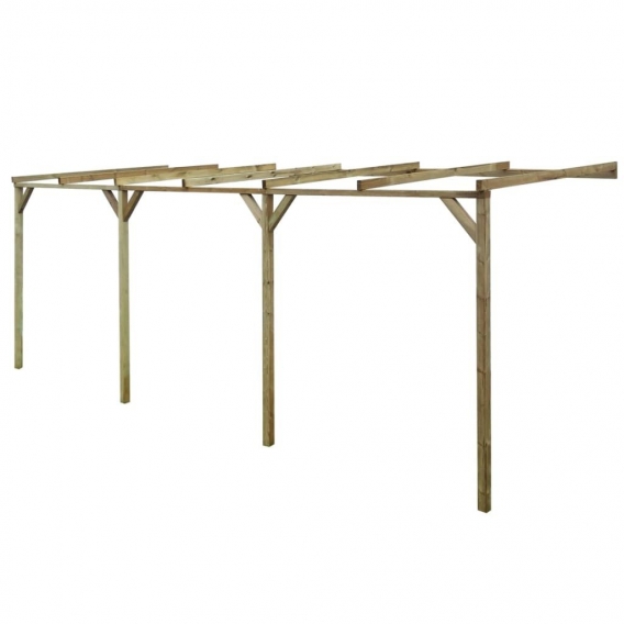 Duolm Terrassen-Pergola 2x6x2,2 m Holz