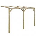 Duolm Terrassen-Pergola 2x3x2,2 m Holz