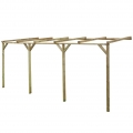 Duolm Terrassen-Pergola 2x5x2,2 m Holz