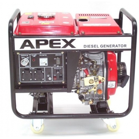 E-Start Diesel Stromerzeuger Generator 2500 Notstromaggregat E6283