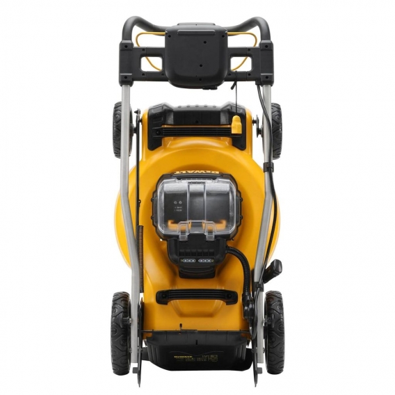 DeWALT Akku-Rasenmäher DCMW564N-XJ 2x18 Volt - bürstenlos, 48 cm Schnittbreite, Mähen und Mulchen, inkl. 55l Grasfangkorb