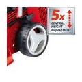 Einhell Elektro Rasenmäher GE-EM 1233, Leistung 1250 Watt, Schnittbreite 33 cm, Schnitthöhenverstellung 5-stufig, zentral 20 - 6