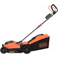 BLACK+DECKER BCMW3318L2 Akku Rasenmäher 18V/2x2,5Ah Li-ion - 33 cm mit 2 Akkus