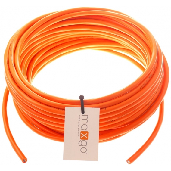 PUR-Leitung H07BQ-F 3G1,5 (3x1,5 mm²) Orange 5-50m, Größe:35m