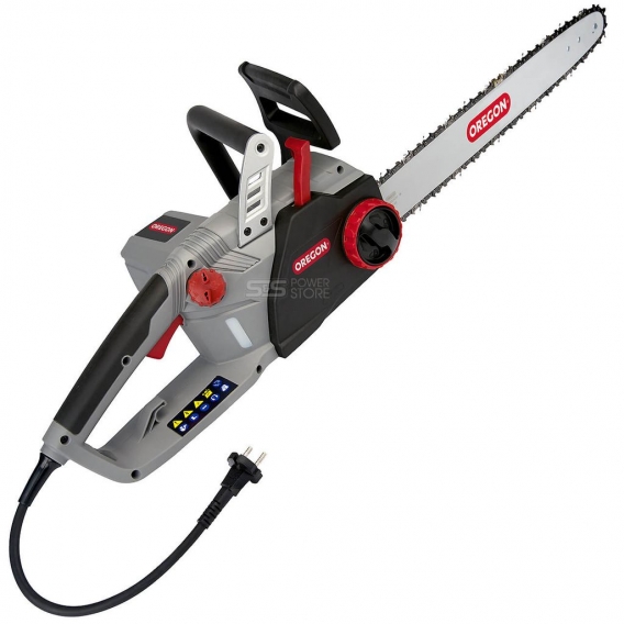 Elektro-Kettensäge Oregon CS1500 Motorsäge 2400 Watt 45 cm Selbstschärfend mit PowerSharp