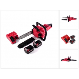 More about Milwaukee M18 FCHSC-502C Akku Kettensäge 18 V 30 cm Brushless + 2x Akku 5,0 Ah + Ladegerät