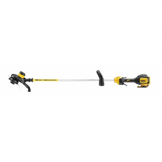 DeWALT DCM561PB-QW Akku-Rasentrimmer 18 V XR geräuscharm inkl. Trimmerspule und Schutzhaube - Bürstenloser Motor - Basic ohne Ak