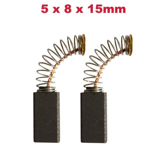 2x Kohlebürsten Motorkohlen 5x8x15mm für Bosch UBH 2-220 RLE UBH 2/20 RLE 0 611 210 503 0 611 210 504 0 611 210 505 0 611 210 53