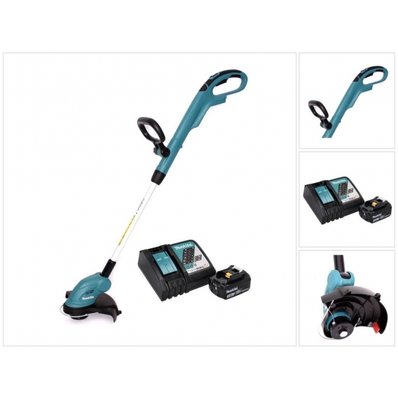 Makita DUR 181 RF1 Akku Rasentrimmer 18 V 260 mm + 1x Akku 3,0 Ah + Ladegerät