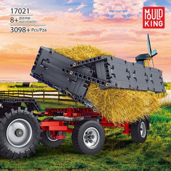 Mould King 17021 Traktor Zubehör Set