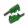 Trade-Shop 2x Motorkohlen 5x12,5x36mm mit Halter für Brandt WFH14771F WFH1477F WFH1377F WFH1486K WFH1487K WFH14872F WFH08771A DE