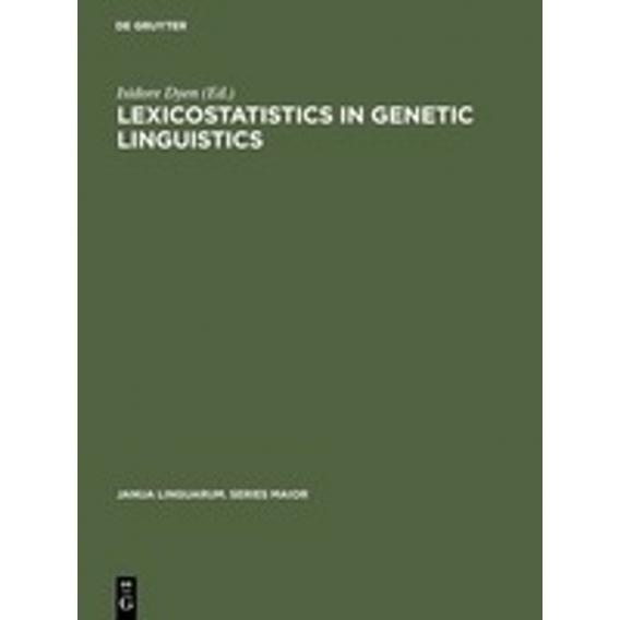 Lexicostatistics in Genetic Linguistics