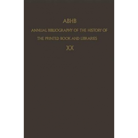 ABHB Annual Bibliography of the History of the Printed Book and Libraries