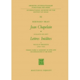 More about Jean Chapelain Soixante-Dix-Sept Lettres Inedites a Nicolas Heinsius (1649-1658)