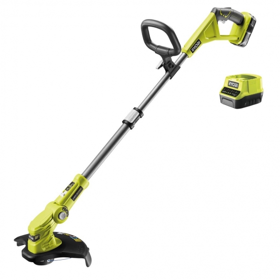 RYOBI Akku-Rasentrimmer RLT183225F 18V, Rasenschneider, Trimmer, Rasenkantenschneider, 3 Schnittwinkel, inkl. 2,5Ah Akku