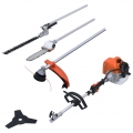 Duolm 4-in-1-Gartenwerkzeug-Set mit 52 cc Benzinmotor