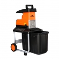 TOPSHAK TS-WS2 60L 2800W Pro Leisehäcksler Garten Häcksler Holzhäcksler Messerhäcksler