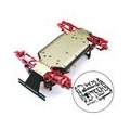 1/14 RC Autoteile Modell Stoßdämpfer Modifikation LKW Ersatz Zubehör Schwinge DIY Metall Montagesatz für Wltoys 144001 144002 Fa