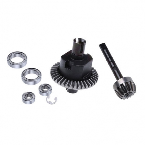 Metalldifferentialgetriebesatz Für HSP 94122 94111 94188 94107 RC Nitro Car+Verstellbare Antriebswelle aus Metall für HSP 94123 