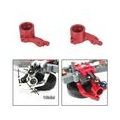 RC Auto Upgarde Set Lower Suspension Arm Lenkung Hub Carrier Fit für WPL D12 1:10 4WD RC Auto Zubehör Ersatz Farbe Rot R551R