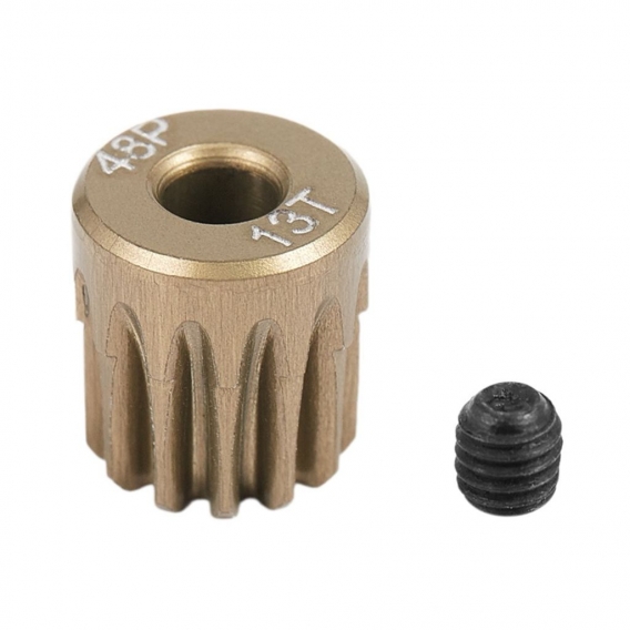 Pyzl Best48DP 3.175mm 13T Motorritzel für RC Car Brushed Brushless Motor