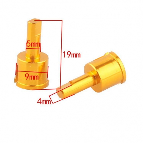 Pyzl 2 teile/satz CNC 6061 metall Differential cup antriebswelle für wltoys A949 A959-B A969 A979 K929 RC 1/18 RC Upgrade teil