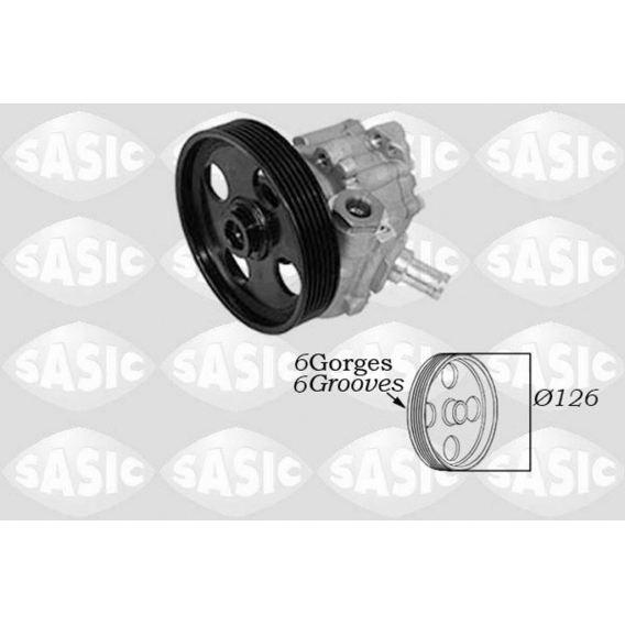 SASIC Hydraulikpumpe Lenkung für CITROËN BERLINGO (B9)