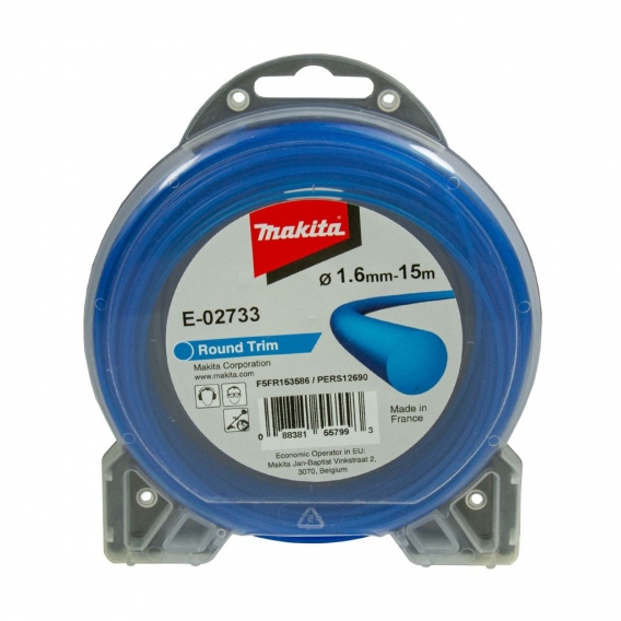 makita Mähfaden E-02733 1,6mm 15m rund