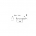 K175L*M10 Universal Räder für Rasenmäher d＝200mm mit Kugellager  mit Schraube M10