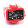 vhbw 3x NiMH Akku 3000mAh (9.6V) kompatibel mit Elektrowerkzeug Werkzeug Powertools Tools Ersatz für Makita 192019-4