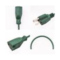 15FT AC Power Electric Outdoor Verlaengerungskabel 12 AWG 3 Prong 125V Verlaengerungskabel US 3Pin Stecker Wasserdichte flexible