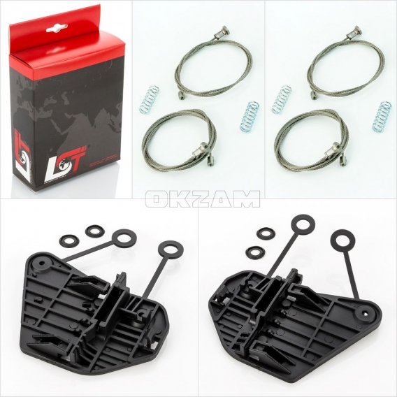 2X Fensterheber Reparatursatz Set Vorne Links + Rechts Für Smart Fortwo 450 Neu