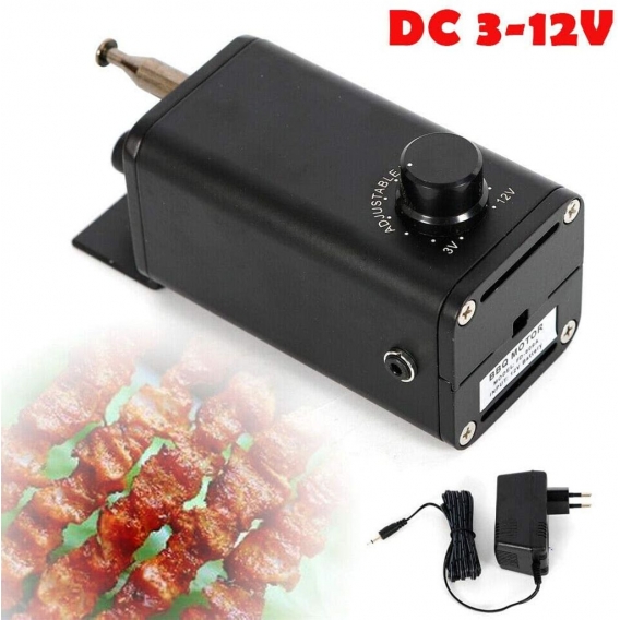 BBQ Grill Motor Grill Spieß Rotisserie Rotisserie Getriebemotor Stromnetz Spieß Motor DC 3-12V