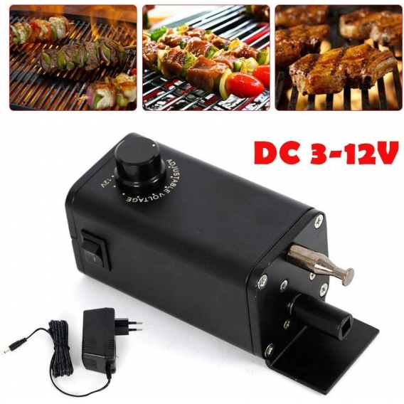 BBQ Grill Motor Grill Spieß Rotisserie Rotisserie Getriebemotor Stromnetz Spieß Motor DC 3-12V