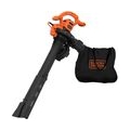 Black + Decker BEBLV260-QS 3-in-1 - Laubsauger - schwarz/orange