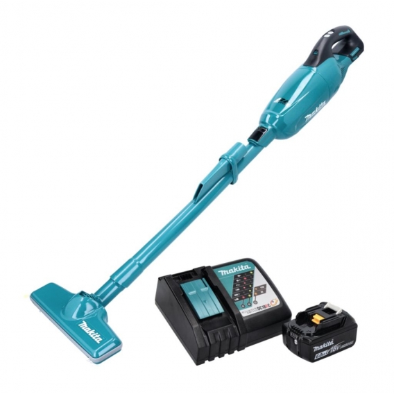 Makita DCL 281 FRG1 Akku Staubsauger 18 V Brushless + 1x Akku 6,0 Ah + Ladegerät