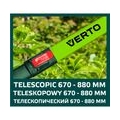 Teleskop-Heckenschere 670 - 880mm