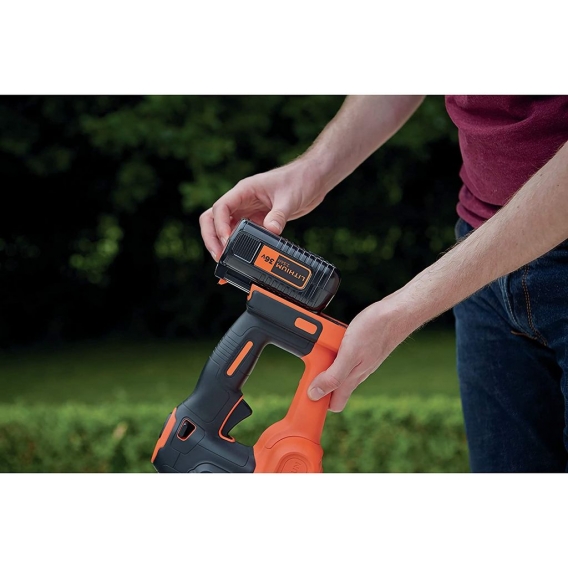 BLACK+DECKER GTC365525PC Akku-Heckenschere 55cm 36V 2,5Ah Powercommand