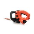 BLACK+DECKER Heckenschere BEHTS301 ,orange/schwarz, 500 Watt