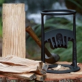 Metall Holzspalter Schneller Holzspalter, Haushalt Manuelles Spaltwerkzeug für Campingplätze, Feuerstellen