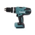 Makita HP 457 DWE 18 V Akku Schlagbohrschrauber + 2 x 1,3 Ah Akku + Ladegerät + 74 tlg. Zubehör Set im Werkzeugkoffer