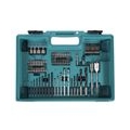 Makita HP 457 DWE 18 V Akku Schlagbohrschrauber + 2 x 1,3 Ah Akku + Ladegerät + 74 tlg. Zubehör Set im Werkzeugkoffer