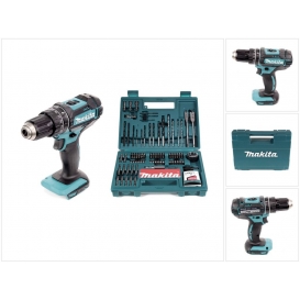 More about Makita DHP 482 Z Akku Schlagbohrschrauber 18V 62Nm Solo + Makita Bit & Bohrer-Set 100-teilig