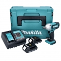 Makita DTW 190 SY Akku Schlagschrauber 18 V 1/2' 190 Nm + 2x Akku 1,3 Ah + Ladegerät + Makpac