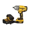 DeWALT Akku-Schlagschrauber DCF899P2-QW 18 V 1/2" Außenvierkant, inkl. 2x 5Ah Akku, System-Schnellladesystem, T-STAK-Box