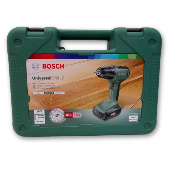 BOSCH UniversalDrill 18, 1x 1,5Ah    (K) | 06039C8004