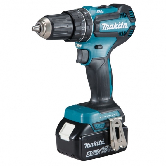 MAKITA Akku-Schlagbohrschrauber DHP485RTJ + 2x 5,0 + Makpac + Ladegerät