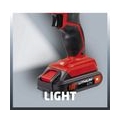 Einhell Akkuschrauber TC-CD 18-2 Li (1 Lithium Ionen Akku, 18 V, 1,5 Ah, 2-Gang, 38 Nm, LED-Licht)